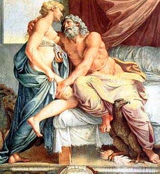 Hera y Zeus 